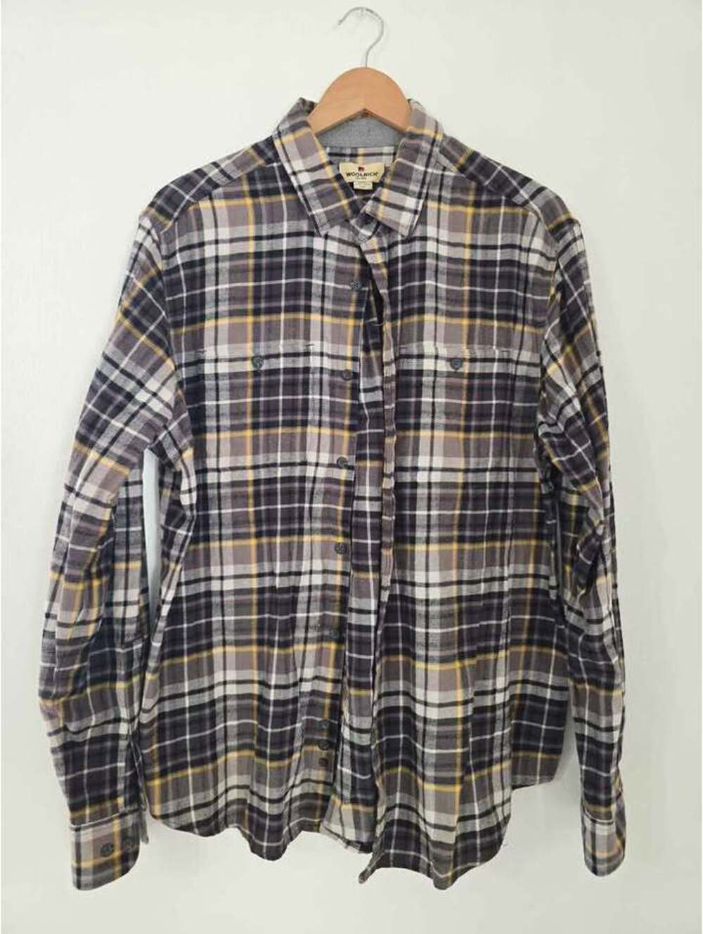 CINCH Red Plaid Western Long Sleeve Shirt Size L